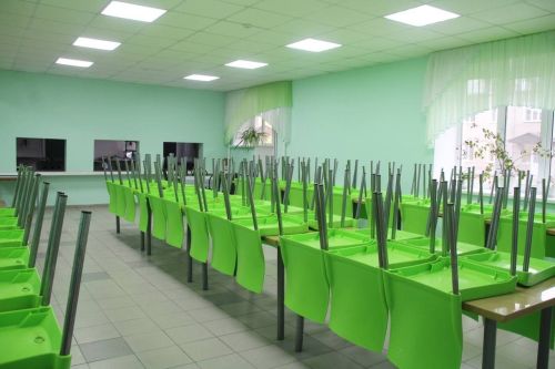В Менделеевском районе отремонтировали три школьных столовых