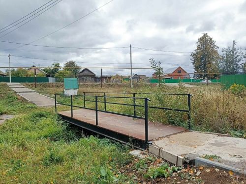 В Мунайкинском сельском поселении обустроили мост на средства самообложения