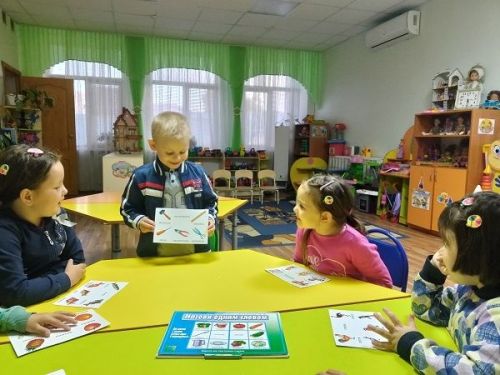 В приюте Менделеевска проведено занятие по развитию речи