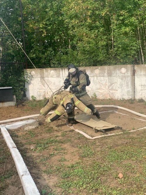 Менделеевскида республика янгын сүндерүчеләр ярышы узды