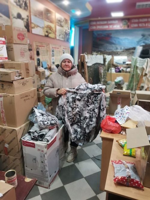 В Татарском Ахтияле начали шить камуфляжные спецкостюмы для участников СВО