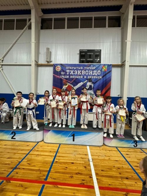 Тхэквондисты Спортивной школы «Батыр» успешно выступили на соревнованиях