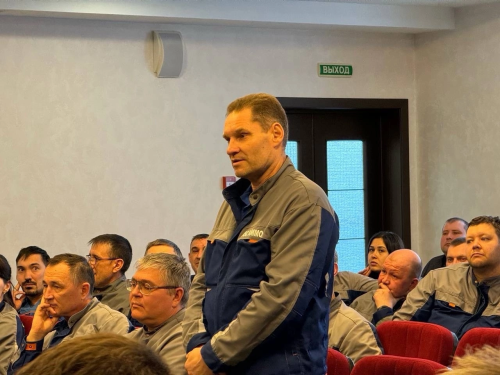 В Менделеевске состоялась встреча главы района с трудовым коллективом «Аммония»