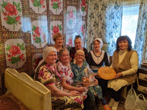 Менделеевскийда 12 бала һәм 56 онык һәм оныкчык әбисе 91 яшен билгеләде