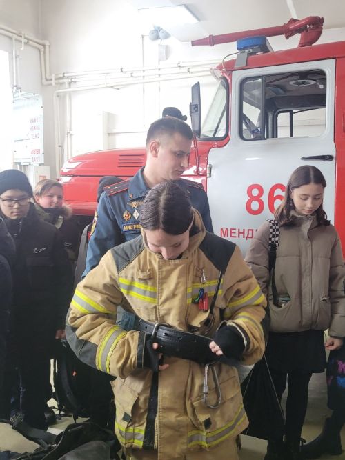 Янгыннан коткару бүлегендә «Ачык ишекләр көне» үткәрделәр