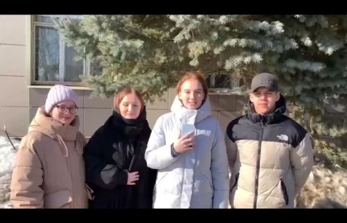 «Волонтёры победы» Менделеевска сделали свой выбор и предали эстафету голосования главе Менделеевского района