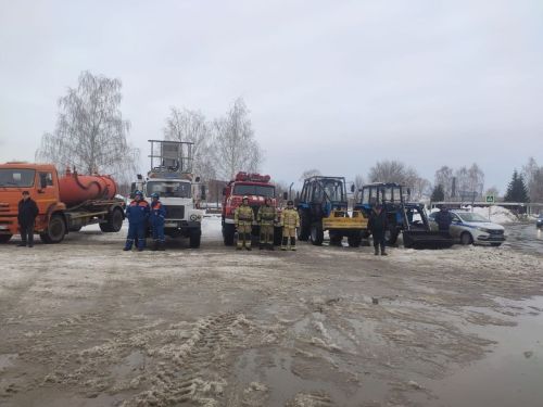 В Менделеевске проверили готовность сил и средств к весеннему половодью и пожароопасному сезону