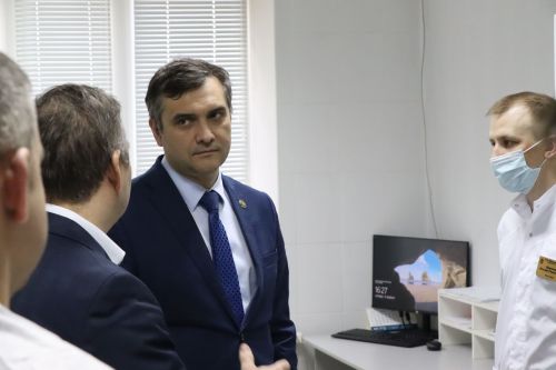 Необходимое заменим, где нужно поддержим: Марсель Миннуллин посетил Менделеевское ЦРБ
