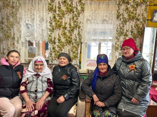 В Енабердинском поселении поздравили ветеранов тыла
