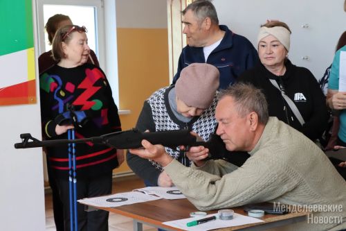 В Менделеевске проходит спартакиада представителей третьего возраста