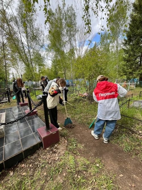 В Менделеевске «Движение Первых» приняли участие в марафоне «Наследники Великой Победы»