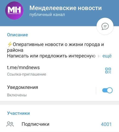 Новости от МН в Телеграмме читают более 4000 подписчиков