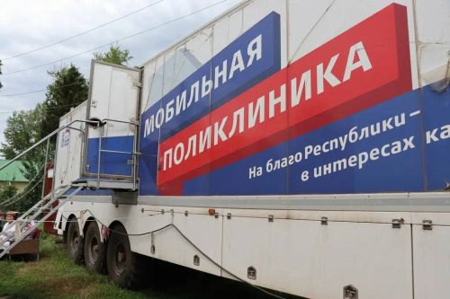 В Менделеевском районе начинает свою работу передвижной комплекс «Мобильная поликлиника»