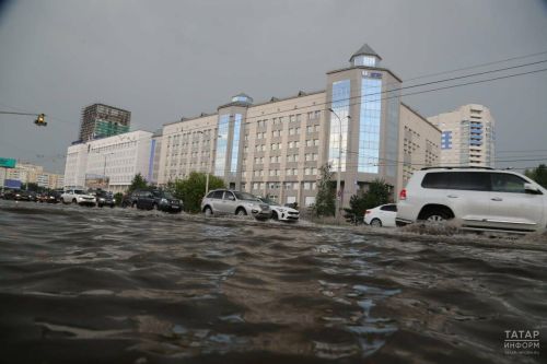 В Татарстане из-за ливней реки могут выйти из берегов