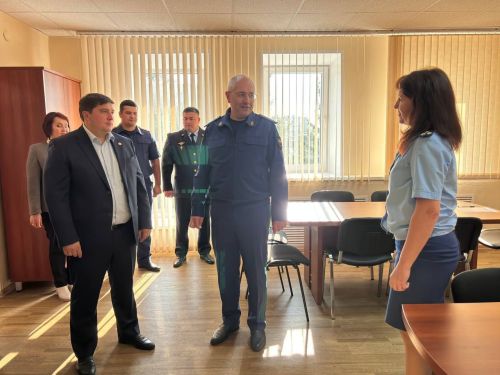 Первый заместитель прокурора Республики Татарстан Алексеей Заика посетил Менделеевск