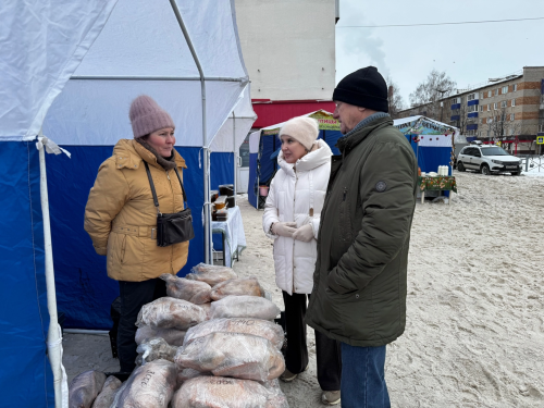 В Менделеевске проведена новогодняя сельскохозяйственная ярмарка