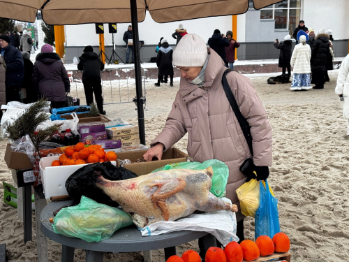 В Менделеевске проведена новогодняя сельскохозяйственная ярмарка