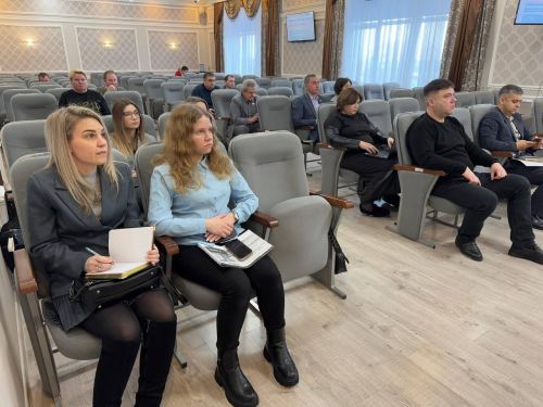 В Менделеевске подвели итоги работы Палаты земельных и имущественных отношений за прошедший год и обозначены задачи на 2025