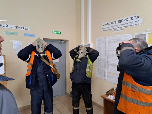 Сотрудники АО «Аммоний» проходят офлайн-школу по технике безопасности