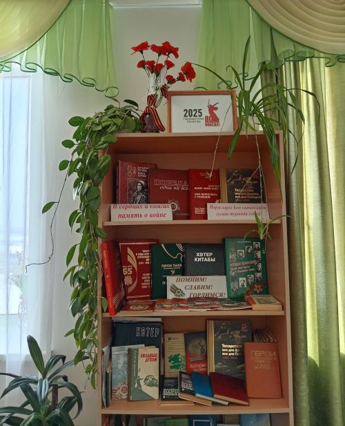 В Сетяковской библиотеке оформлена книжная выставка