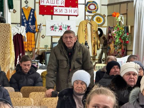 В селе Тихоново и деревне Салтыковка прошли сходы граждан