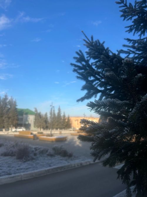 Непогода в Менделеевске: снег, дождь и сильный ветер