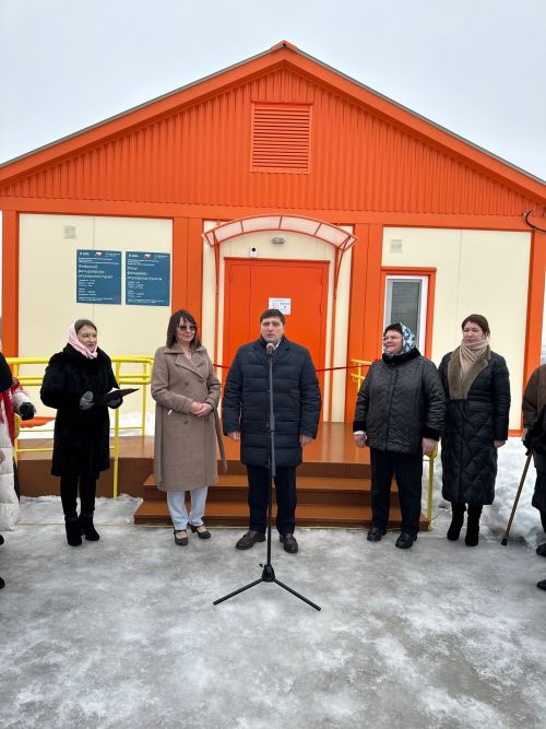 Новый ФАП открыли в Менделеевском районе