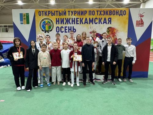 Блестящая победа менделеевских тхэквондистов на турнире «Нижнекамская осень»