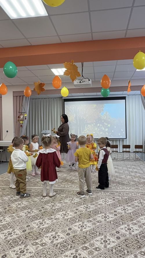 В  детских садах Менделеевска проходят осенние утренники