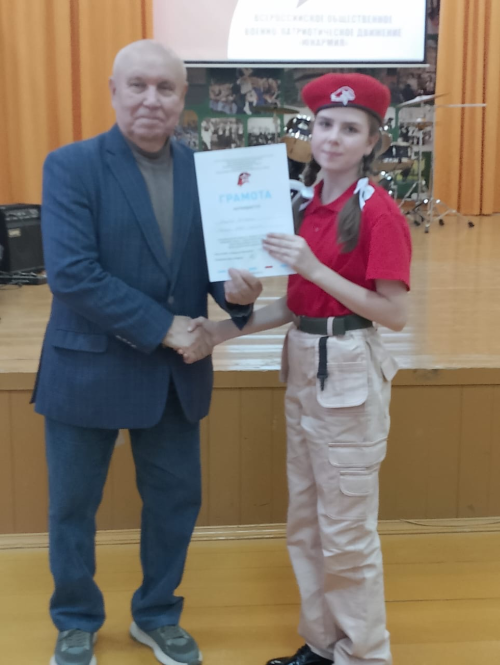 На базе школы им. Героя Советского Союза М.С.,Фомина состоялся День открытых дверей районного Дома юнармии