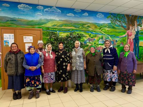 В Енабердино отметили День пожилых людей душевным мероприятием