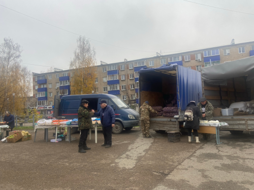 В Менделеевске продолжаются сельхозярмарки