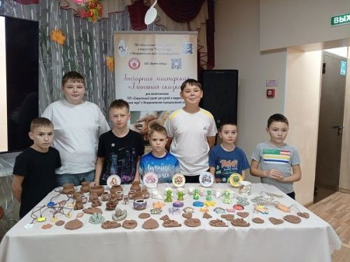 «Глиняная сказка»: в Менделеевском районе подвели итоги грантового проекта для детей