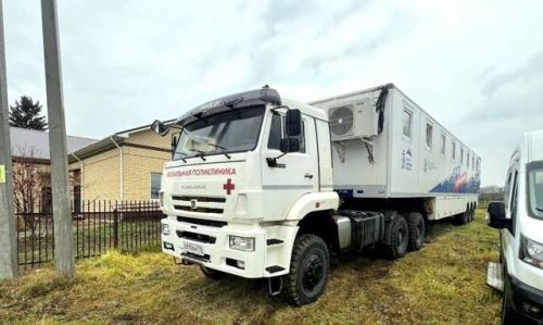 В Менделеевском районе начал работу мобильный медицинский комплекс