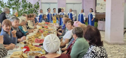 «Душевные встречи» для людей пожилого возраста прошли в Тихоновском сельском доме культуры
