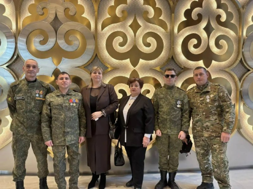 Менделеевские ветераны СВО приняли участие в торжестве ко Дню Героев Отечества в Казани