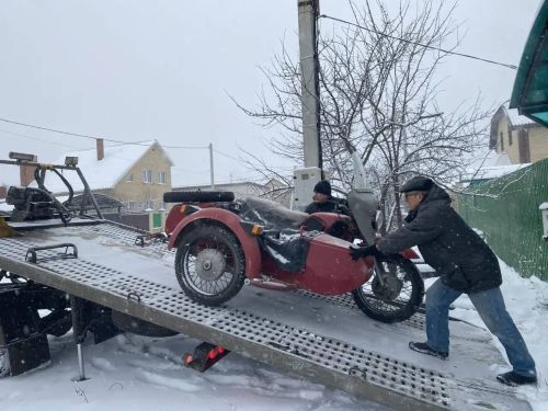 Семья из Менделеевского района передала свой мотоцикл бойцам СВО