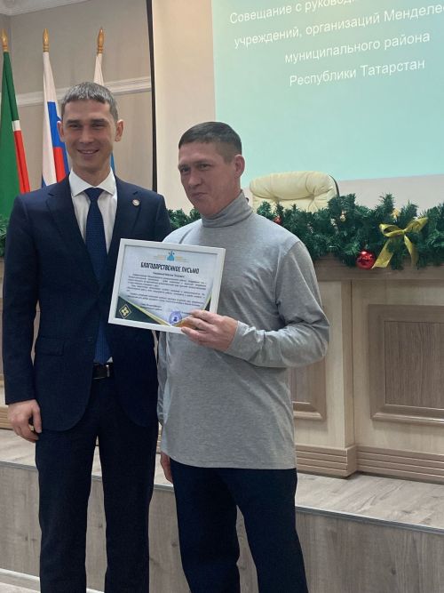 В Менделеевском районе чествовали энергетиков