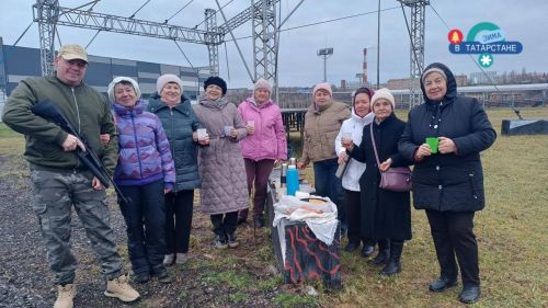 Активисты ТОС «Бондюжский» Менделеевска встречают #ЗимуВТатарстане активно