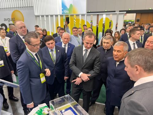 Сегодня АО» Аммоний» представил новую продукцию на выставке «Казань Агро 2025»