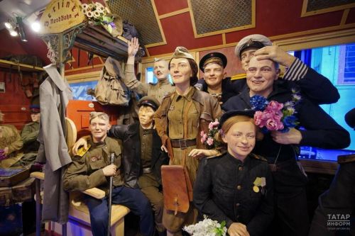 «Поезд Победы» прибыл в Казань