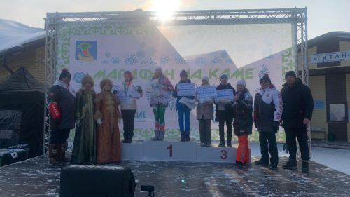 Лыжники Менделеевска показали свои силы на Камском марафоне