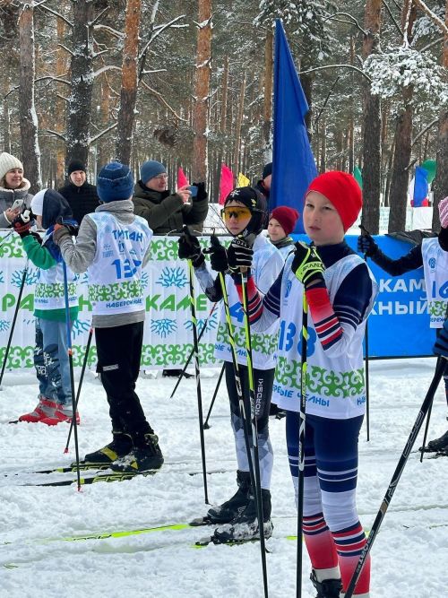 Лыжники Менделеевска показали свои силы на Камском марафоне