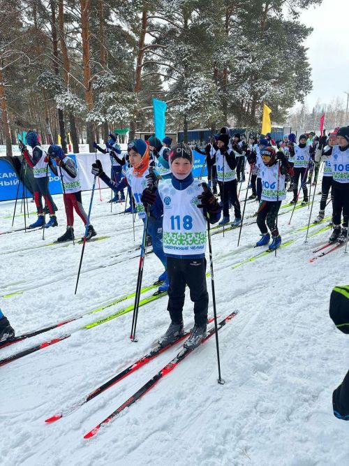 Лыжники Менделеевска показали свои силы на Камском марафоне