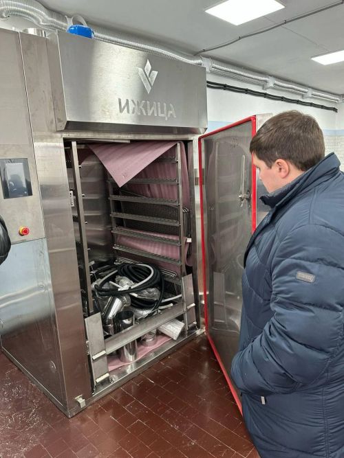 В Менделеевске открылся современный цех по переработке рыбы