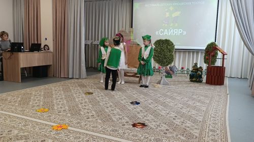 Юные артисты из детского сада «Рябинушка» Менделеевска приняли участие в фестивале «Сайяр»