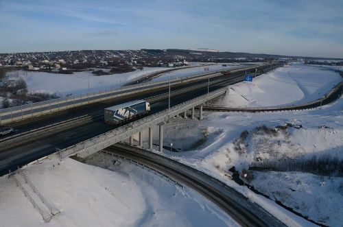 Четыре моста построены на трассе М-7 «Волга» в Татарстане