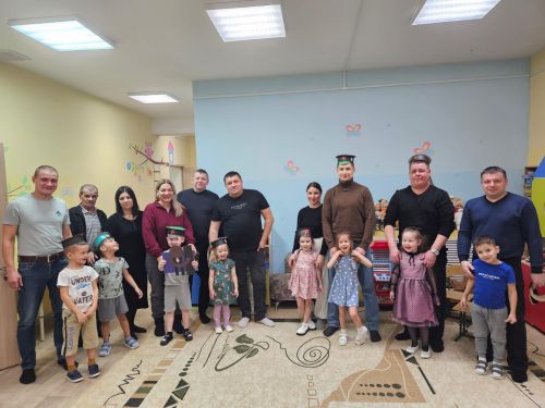 В детском саде «Планета детства» прошел мастер-класс «Для Вас, защитники Отечества»