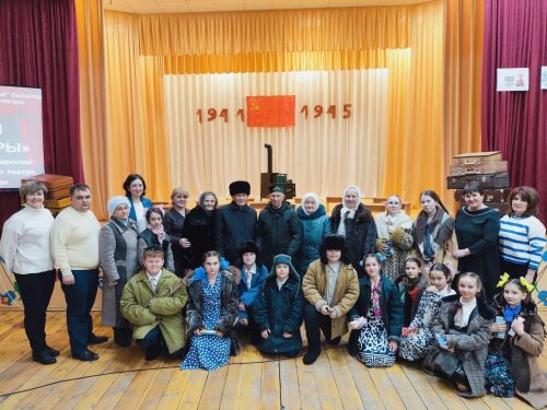В Бизякинском СДК состоялась премьера спектакля «Сугыш балалары»