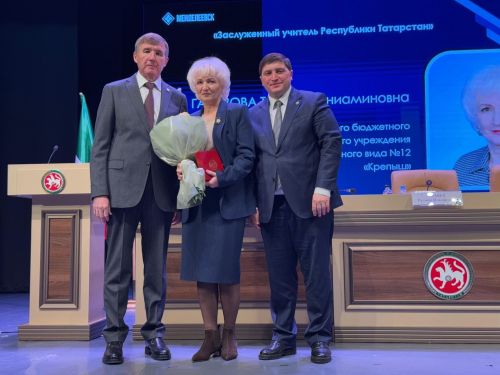На отчетной сессии Менделеевского района вручены награды